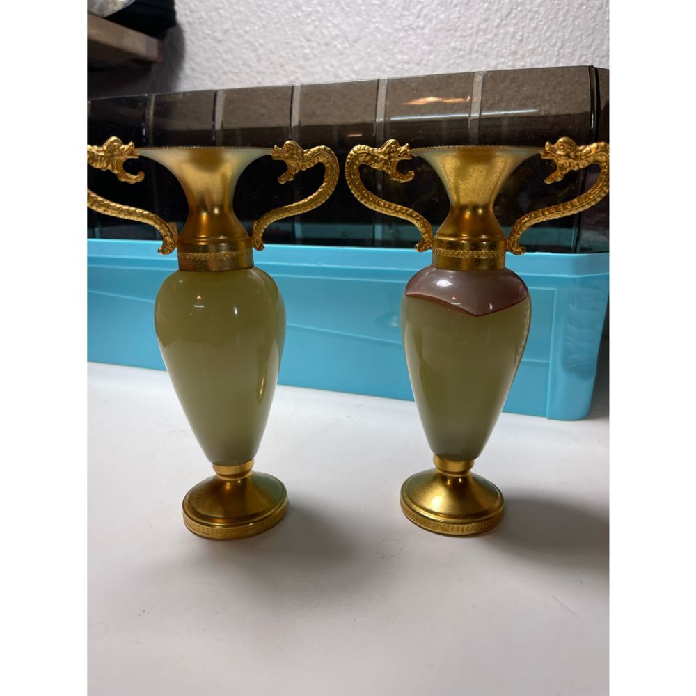 Onyx of Pakistan Vases Made in Italy
